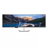 Monitor komputerowy DELL UltraSharp U4924DW 124,5 cm (49 cali) 5120 x 1440 pikseli 5K Ultra HD LCD Czarny, Srebrny