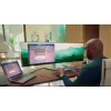 Monitor komputerowy DELL UltraSharp U4924DW 124,5 cm (49 cali) 5120 x 1440 pikseli 5K Ultra HD LCD Czarny, Srebrny