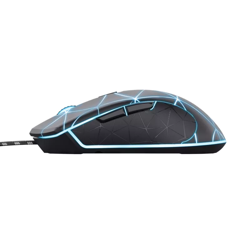 Mysz Trust GXT 133 Locx Gaming Praworęczna USB Typu-A Optyczna 4000 DPI