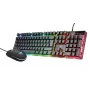Trust GXT 838 Azor klawiatura mysz w zestawie gamingowa USB czarna