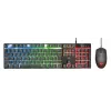 Trust GXT 838 Azor klawiatura mysz w zestawie gamingowa USB czarna