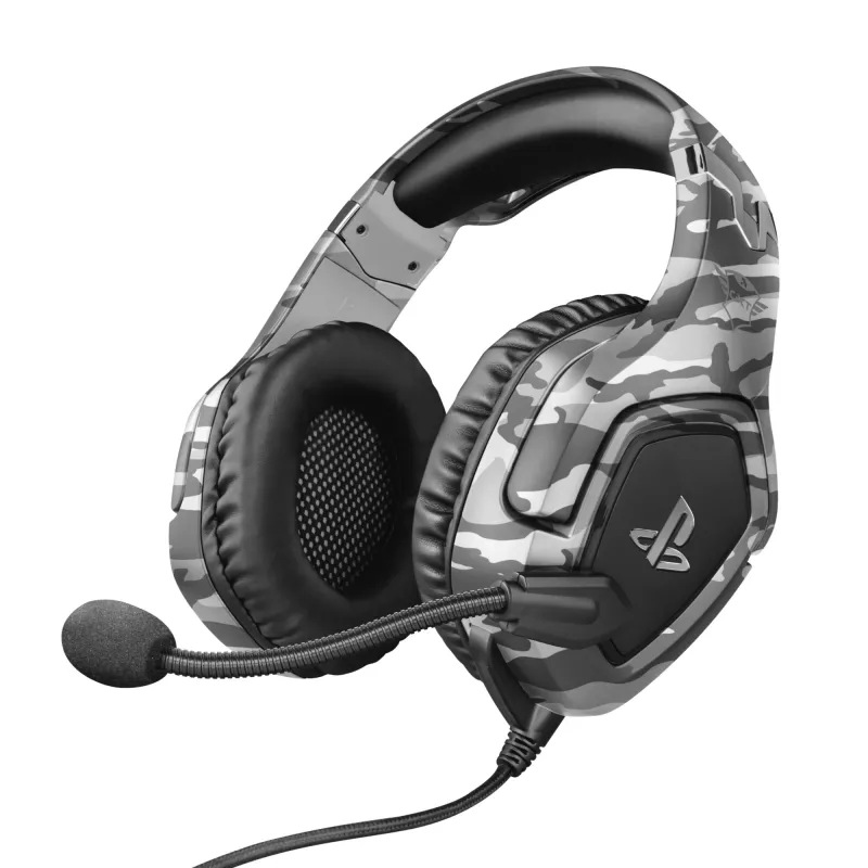 Trust GXT 488 Forze PS4 Headset Wired Head-band Gaming Czarny, szary