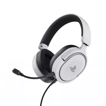 Trust GXT 498 Forta Headset Wired Head-band Gaming Czarny, biały