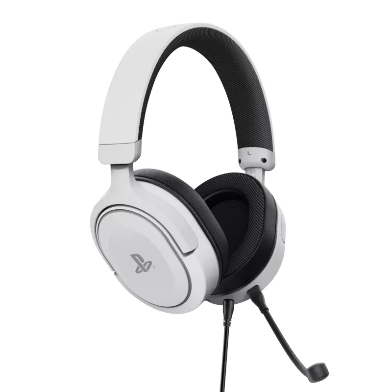 Trust GXT 498 Forta Headset Wired Head-band Gaming Czarny, biały