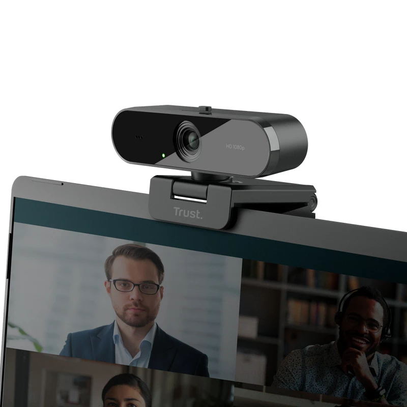 Kamera internetowa Trust TW-200 1920 x 1080 px USB Czarna