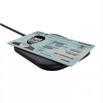 Trust Ceto czytnik kart inteligentnych Wewnętrzny USB USB 2.0 Czarny