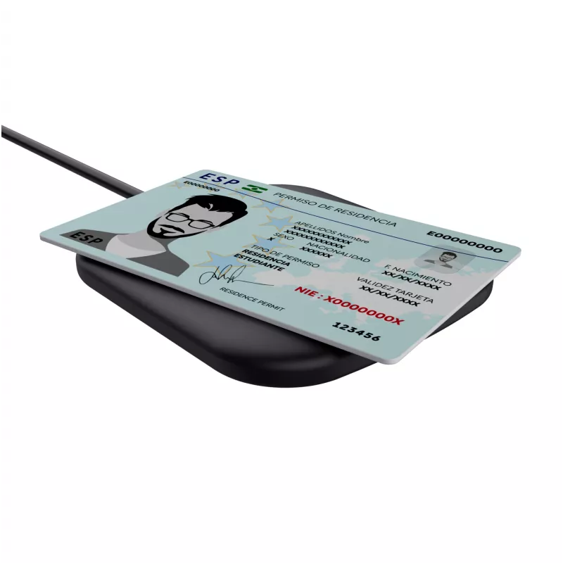 Trust Ceto czytnik kart inteligentnych Wewnętrzny USB USB 2.0 Czarny