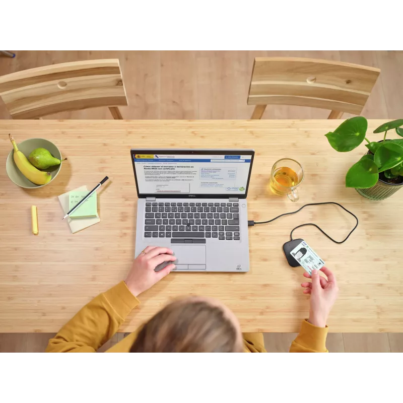 Trust Ceto czytnik kart inteligentnych Wewnętrzny USB USB 2.0 Czarny