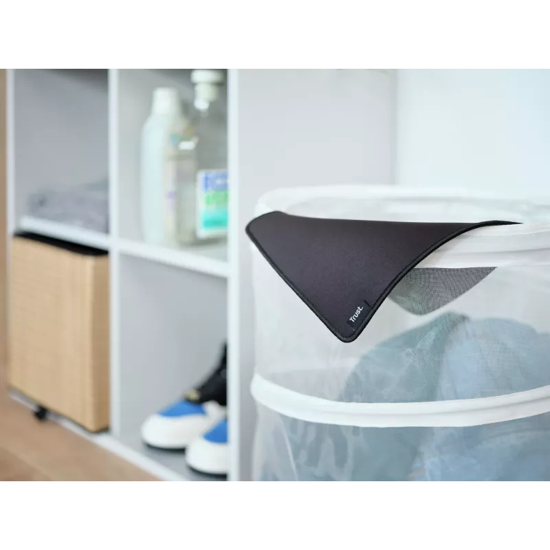 TRUST BOYE Mauspad - schwarz, 100% recyceltes Material