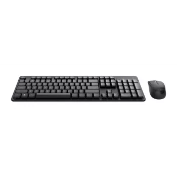 Trust Ody II klawiatura z myszą Uniwersalna RF Wireless QWERTY US English Czarny