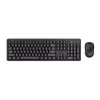 Trust Ody II klawiatura z myszą Uniwersalna RF Wireless QWERTY US English Czarny