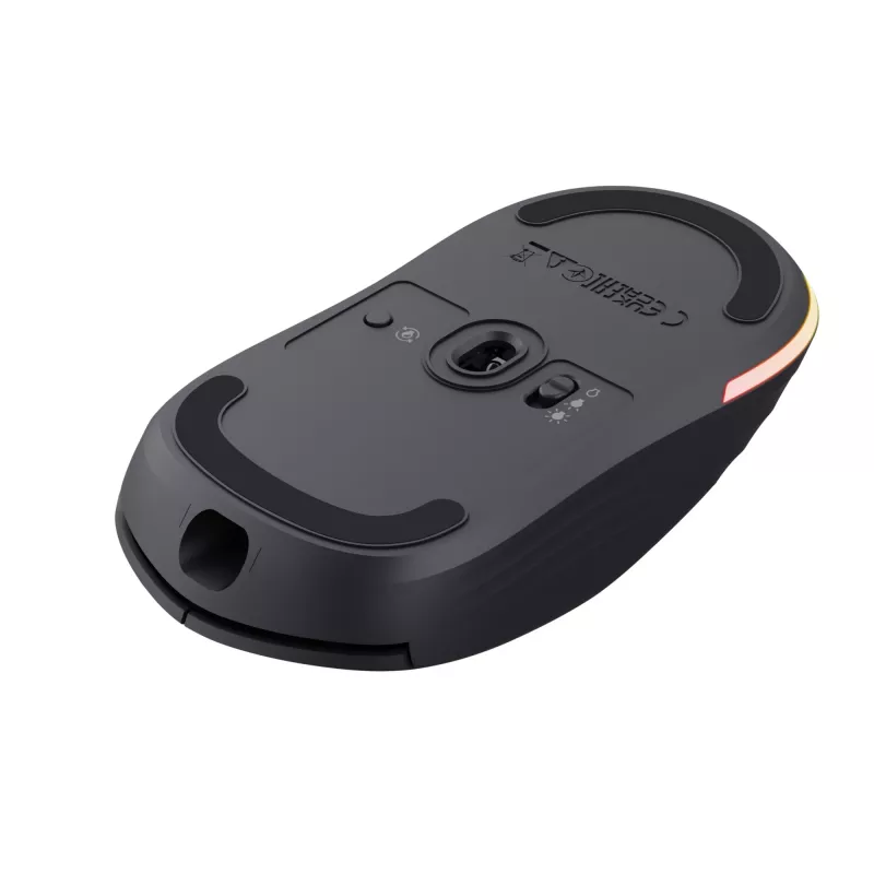 Mysz Trust GXT 927 Redex+ Gamingowa Praworęczna RF Wireless + USB Type-A Laser 25600 DPI
