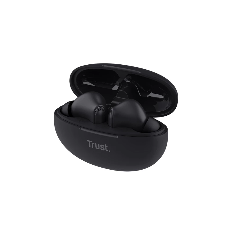 Trust Yavi Headset True Wireless Stereo (TWS) In-ear Calls/Music USB Type-C Bluetooth Czarny
