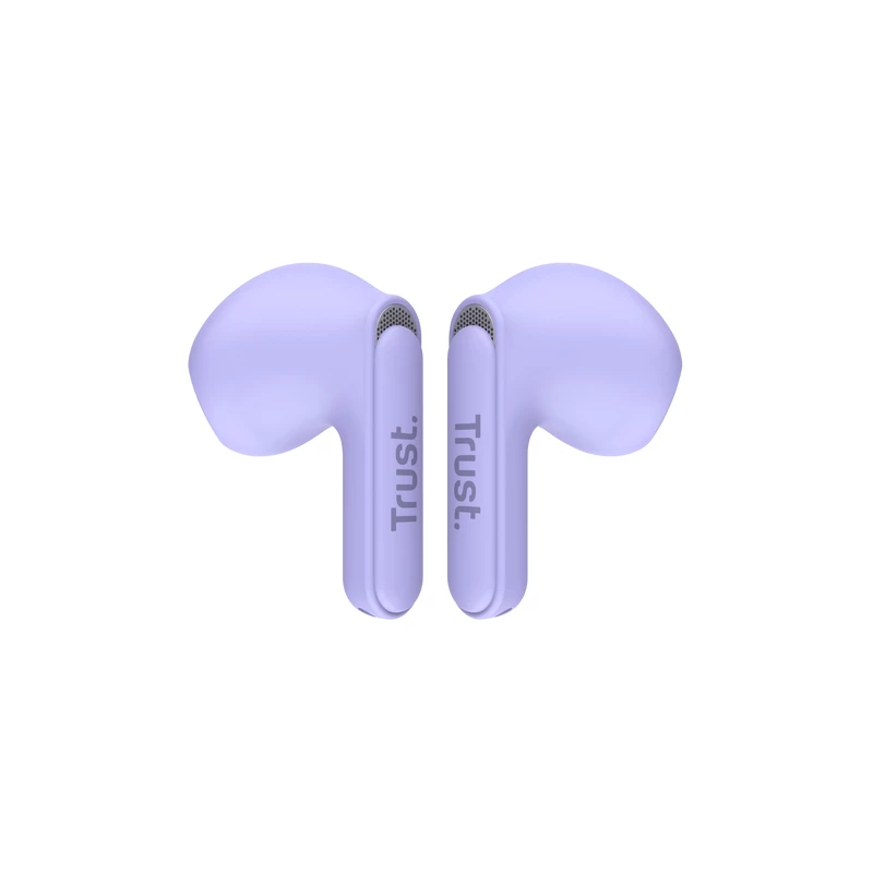 Trust Yavi Headset True Wireless Stereo (TWS) In-ear Calls/Music USB Type-C Bluetooth fioletowy