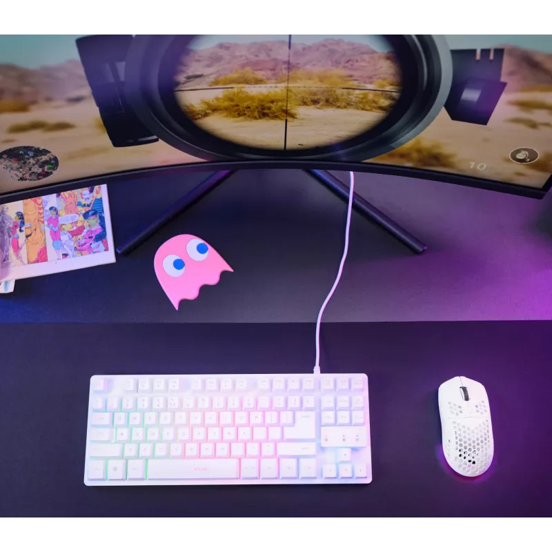 Mysz Trust GXT 929 Helox Gaming praworęczna RF Wireless optyczna 4800 DPI