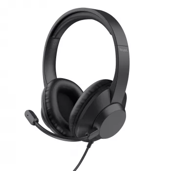 Trust Ayda Max Headset Wired Head-band Office/Call center Czarny