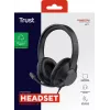 Trust Ayda Max Headset Wired Head-band Office/Call center Czarny
