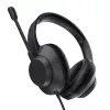 Trust Ayda Max USB Headset Wired Head-band Office/Call center USB Type-C / USB Type-A Czarny
