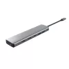 Trust 25661 interfejs hub USB Type-C Aluminium