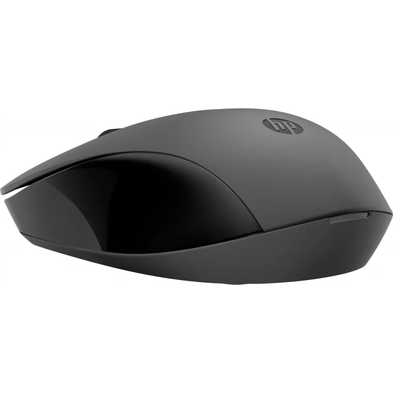 HP 150 Mysz bezprzewodowa, symetryczna, Optyczna, RF Wireless, 1600 DPI, Czarna