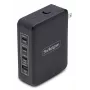 Ładowarka ścienna StarTech.com 140W USB-C, 3x USB-C/1x USB-A, PD 3.1 Międzynarodowy zasilacz GaN do MacBook/Dell XPS/Inspiron