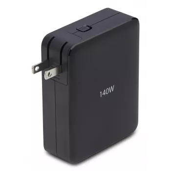 Ładowarka ścienna StarTech.com 140W USB-C, 3x USB-C/1x USB-A, PD 3.1 Międzynarodowy zasilacz GaN do MacBook/Dell XPS/Inspiron