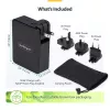 Ładowarka ścienna StarTech.com 140W USB-C, 3x USB-C/1x USB-A, PD 3.1 Międzynarodowy zasilacz GaN do MacBook/Dell XPS/Inspiron