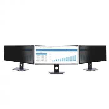 Ekran prywatyzujący StarTech.com do monitora Dell P3424WE zakrzywionego Ultrawide 21:9, filtr dwustronny matowy/błyszczący, ochraniacz ekranu komputera, zgodny z TAA