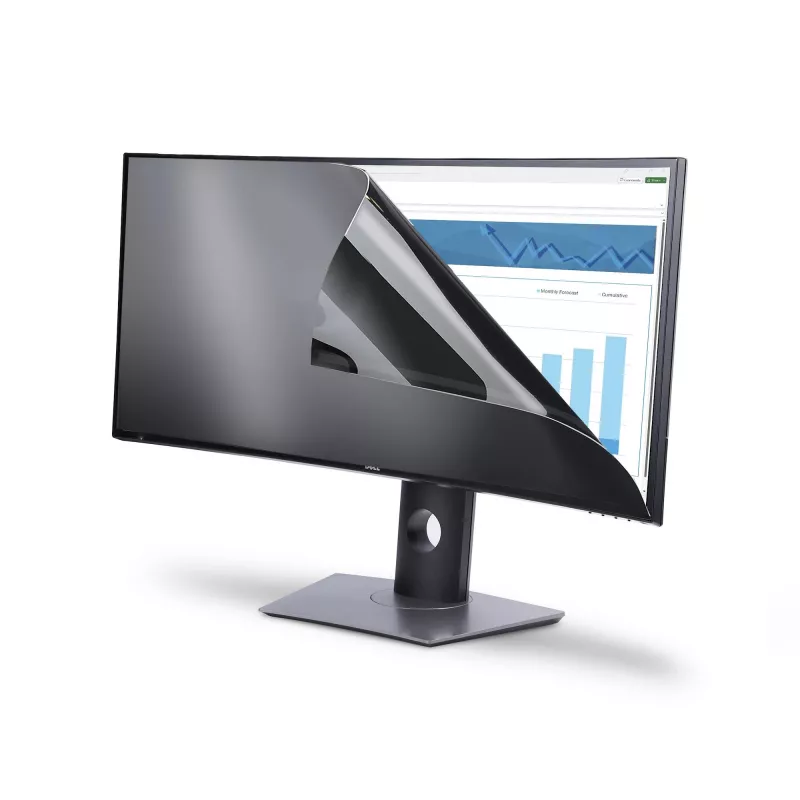 Ekran prywatyzujący StarTech.com do monitora Dell P3424WE zakrzywionego Ultrawide 21:9, filtr dwustronny matowy/błyszczący, ochraniacz ekranu komputera, zgodny z TAA