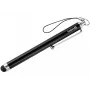 Sandberg Touchscreen Stylus Pen Saver, Uniwersalny, Dowolna marka, Czarny, Srebrny, Metal, Guma, 1 szt., 100 mm