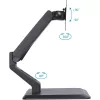 Techly ICA-LCD 35TS uchwyt / podstawa do monitora 81,3 cm (32 cale) Biurko Czarny