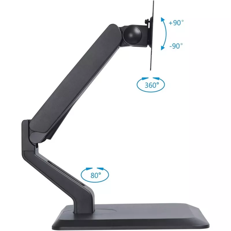 Techly ICA-LCD 35TS uchwyt / podstawa do monitora 81,3 cm (32 cale) Biurko Czarny