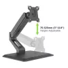 Techly ICA-LCD 35TS uchwyt / podstawa do monitora 81,3 cm (32 cale) Biurko Czarny