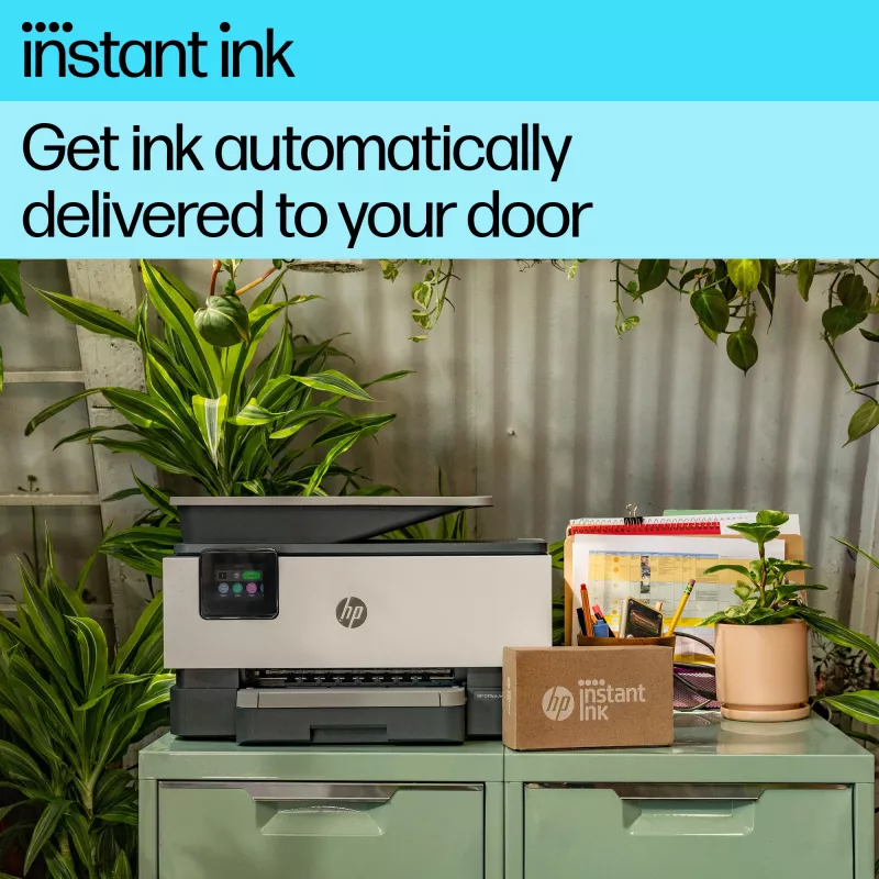 HP OfficeJet Pro 9125e Bezprzewodowa Wielofunkcyjna Kolorowa Drukarka, Instant Ink; Drukowanie dwustronne