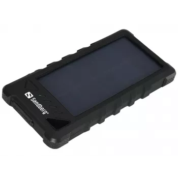 Sandberg Outdoor Solar Powerbank 16000, 16000 mAh, litowo-jonowy (Li-Ion), czarny