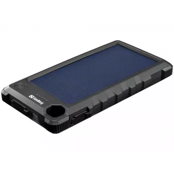 Sandberg Outdoor Solar Powerbank 10000, 10000 mAh, czarny