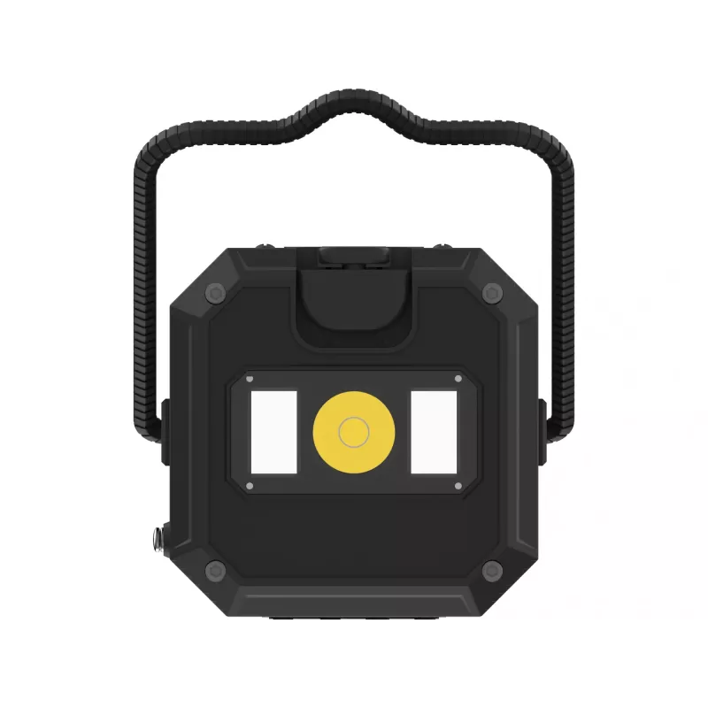 Sandberg Survivor Lantern All-in1 10000, zasilana bateriami latarnia kempingowa, czarna, IPX5, LED, USB C, bateria