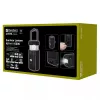 Sandberg Survivor Lantern All-in1 10000, zasilana bateriami latarnia kempingowa, czarna, IPX5, LED, USB C, bateria