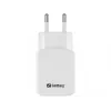Sandberg AC Charger Dual USB 2.4+1A EU, do użytku wewnętrznego, AC, USB, 5 V, czarny, biały