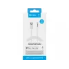 Sandberg USB-A do Lightning MFI 1M, 1 m, Lightning, USB A, Biały, Prosty, Prosty