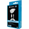 Sandberg AC Charger EU Lightning 2.4A, do pomieszczeń, sieciowy, 5 V, biały