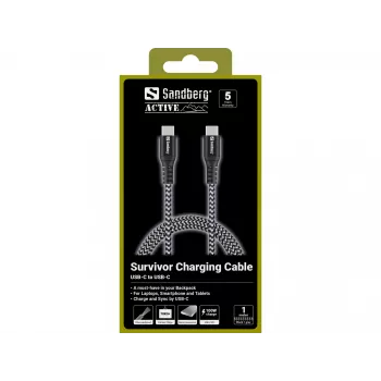 Kabel Sandberg Survivor USB-C 1M 100W