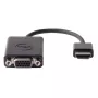Adapter DELL HDMI na VGA, 0,17 m, HDMI, VGA (D-Sub), męski, żeński, prosty