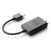 Adapter DELL HDMI na VGA, 0,17 m, HDMI, VGA (D-Sub), męski, żeński, prosty