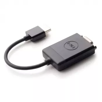 Adapter DELL HDMI na VGA, 0,17 m, HDMI, VGA (D-Sub), męski, żeński, prosty