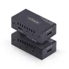 Przedłużacz HDMI StarTech.com przez CAT5e/CAT6, 4K 60 Hz, do 60 m, zestaw nadajnika i odbiornika, zasilanie po kablu, kompaktowa obudowa