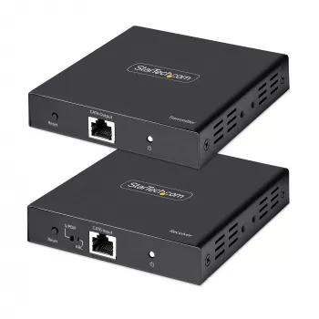 StarTech.com 4K70IC-EXTEND-HDMI Nadajnik i odbiornik AV Czarny