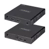 StarTech.com 4K70IC-EXTEND-HDMI Nadajnik i odbiornik AV Czarny