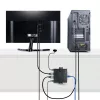StarTech.com 4K70IC-EXTEND-HDMI Nadajnik i odbiornik AV Czarny