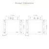 StarTech.com 4K70IC-EXTEND-HDMI Nadajnik i odbiornik AV Czarny